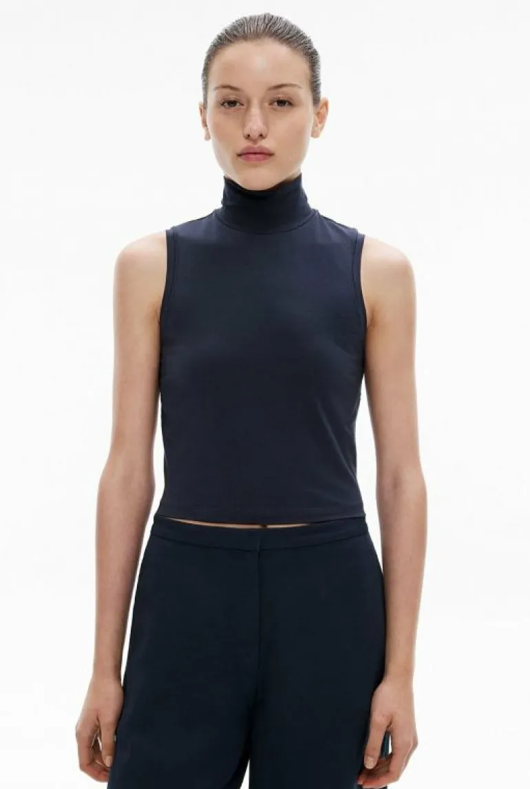 Sale | Tops & T Shirts^Witchery Jersey High Neck Top Navy