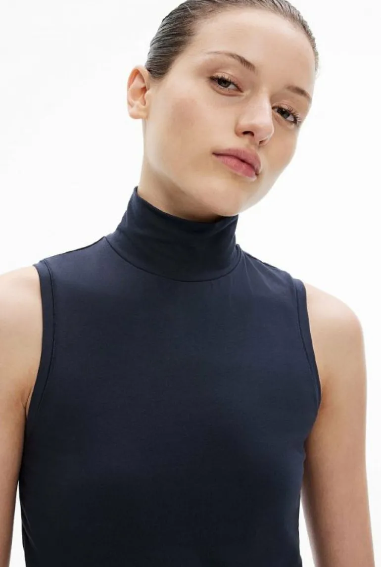 Sale | Tops & T Shirts^Witchery Jersey High Neck Top Navy