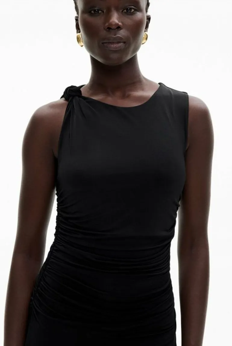 Dresses^Witchery Jersey Knot Dress Black