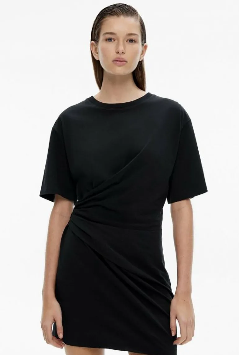 Sale | Dresses^Witchery Jersey Wrap Tee Dress Black