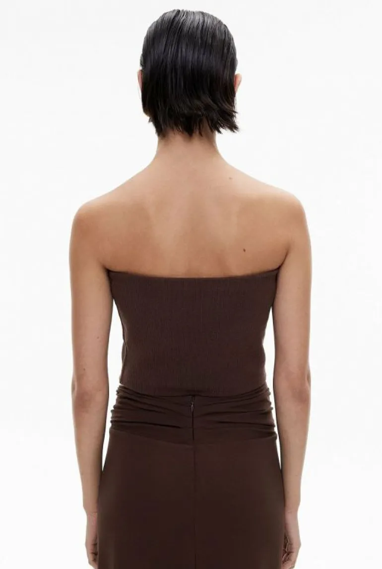 Sale | Tops & T Shirts^Witchery Knit Bandeau ChocolateBrown