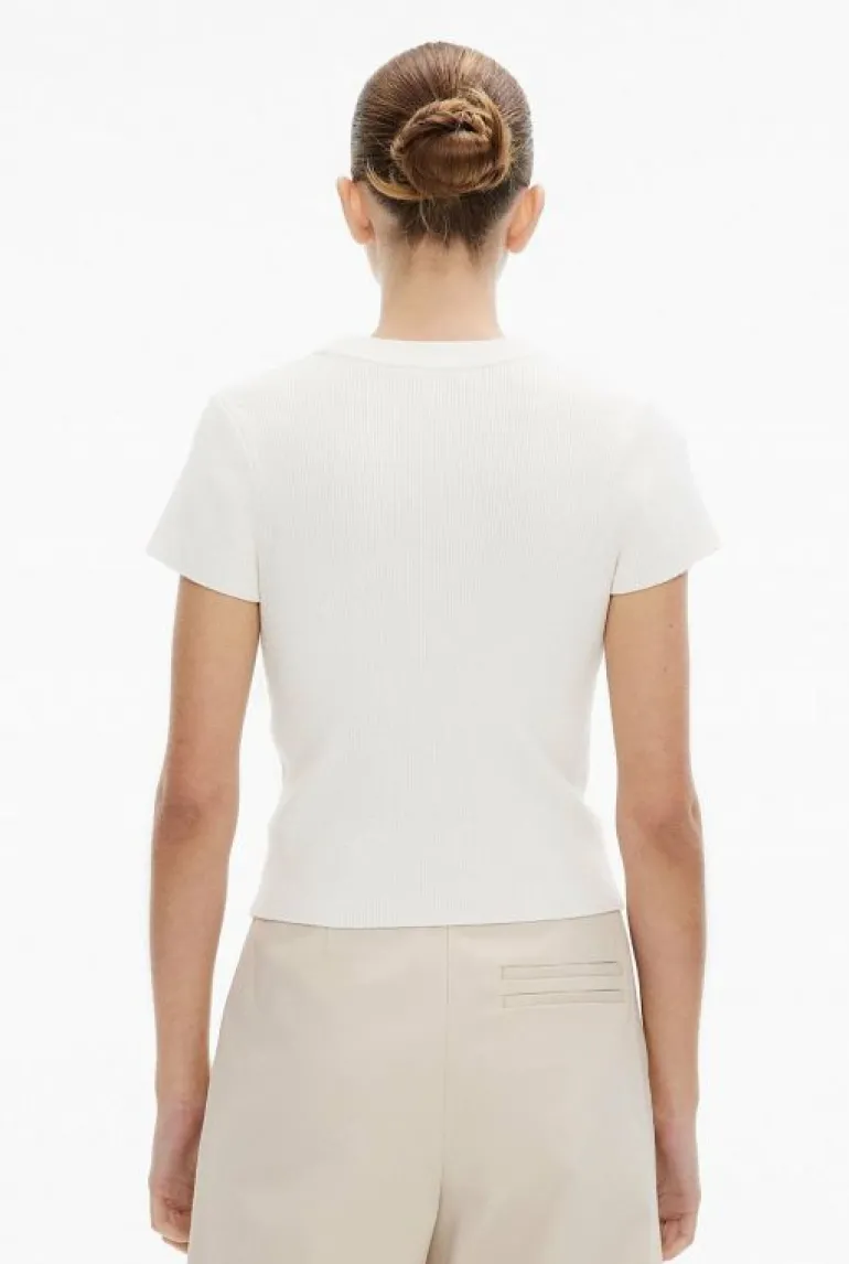 Sale | Tops & T Shirts^Witchery Knit Cap Sleeve Tee Black