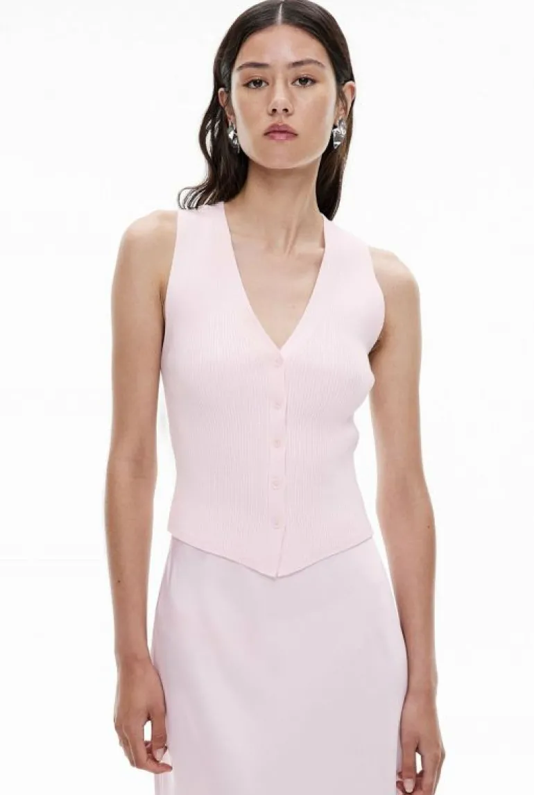 Tops & T Shirts | Knitwear^Witchery Knit Vest FreshWhite