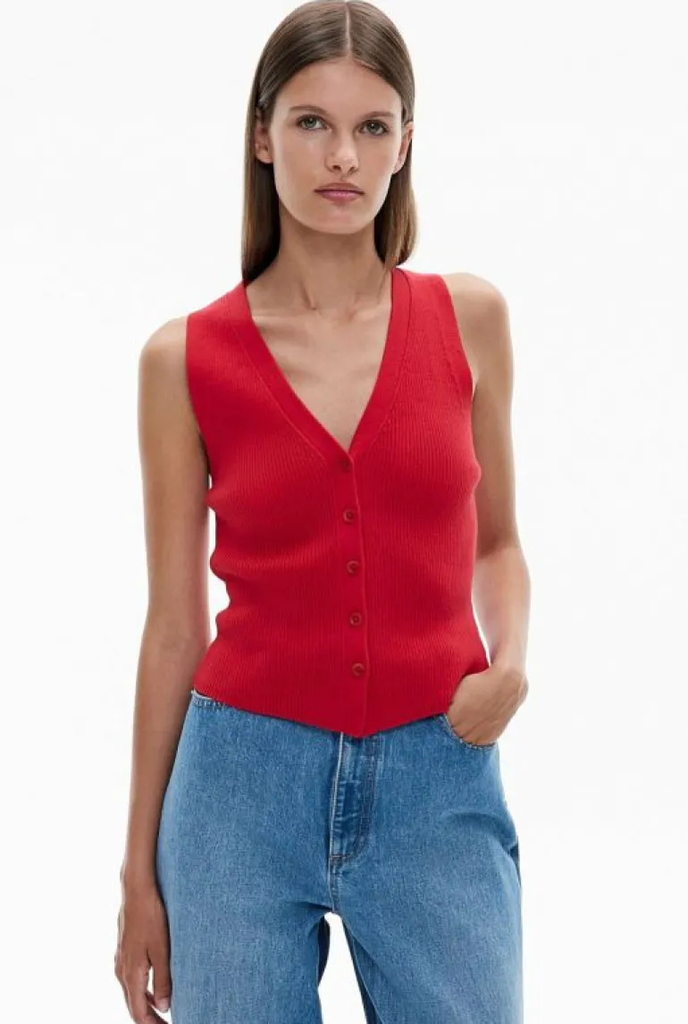 Tops & T Shirts | Knitwear^Witchery Knit Vest FreshWhite
