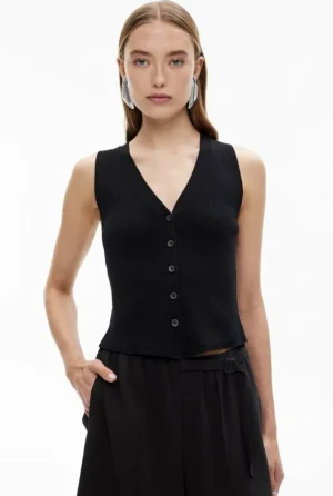 Tops & T Shirts | Knitwear^Witchery Knit Vest FreshWhite