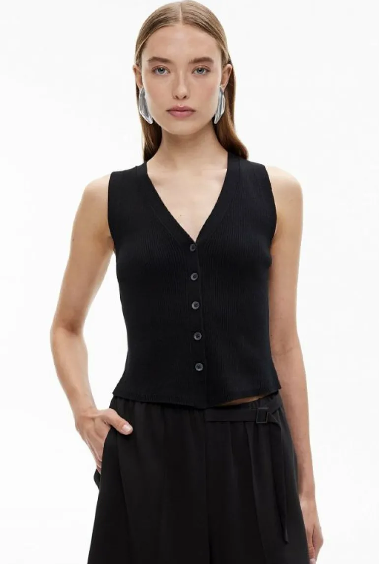 Tops & T Shirts | Knitwear^Witchery Knit Vest FreshWhite