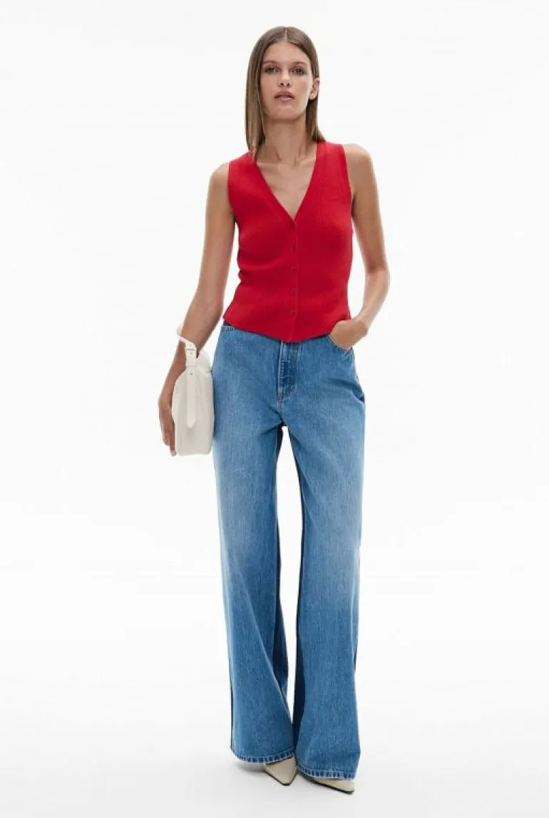 Tops & T Shirts | Knitwear^Witchery Knit Vest FreshWhite
