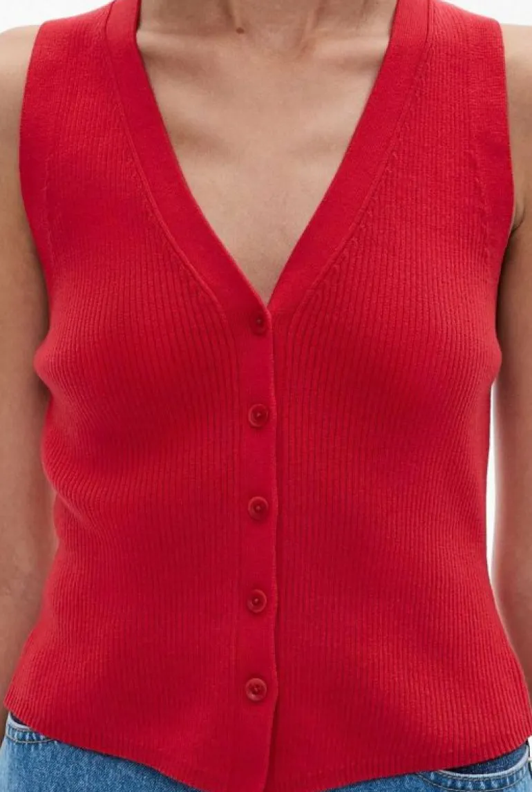 Tops & T Shirts | Knitwear^Witchery Knit Vest FreshWhite
