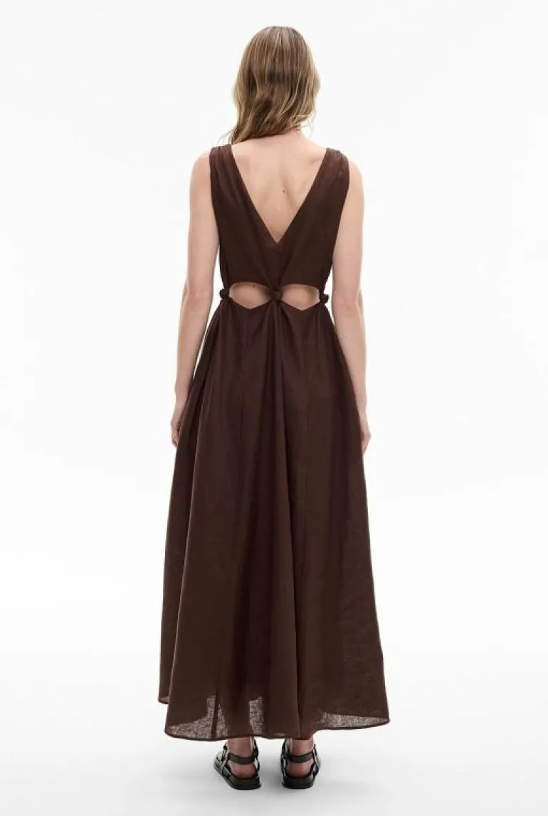 Sale | Dresses^Witchery Knot Detail Dress ChocolateBrown