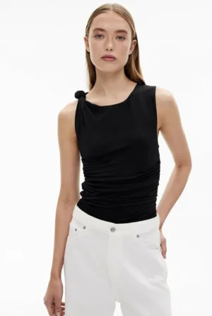 Tops & T Shirts^Witchery Knot Detail Tank ReefBrown