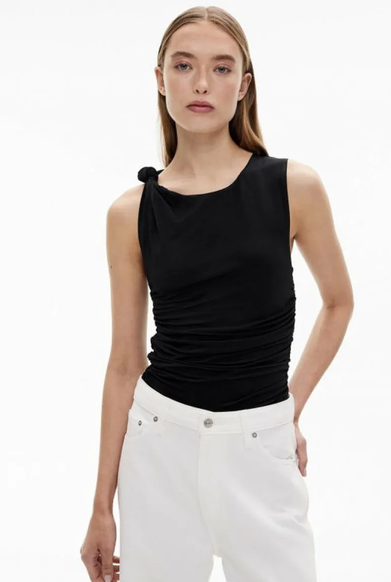 Tops & T Shirts^Witchery Knot Detail Tank ReefBrown