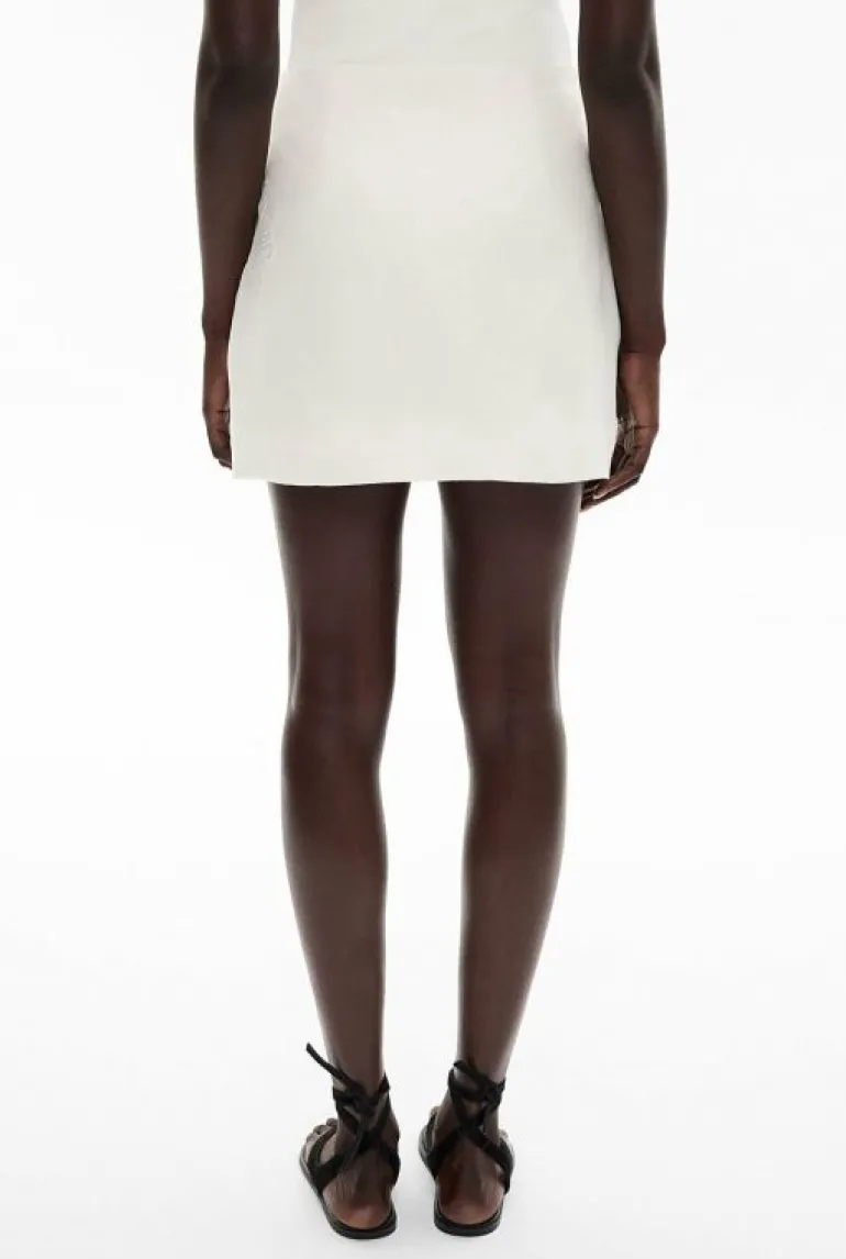 Skirts^Witchery Lace Insert Mini Skirt FreshWhite