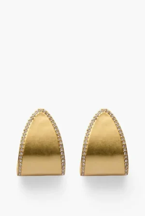 Jewellery^Witchery Lacey Large Earring SatinGold