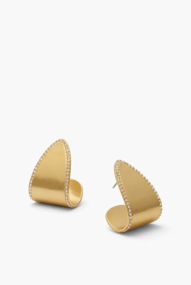 Jewellery^Witchery Lacey Large Earring SatinGold