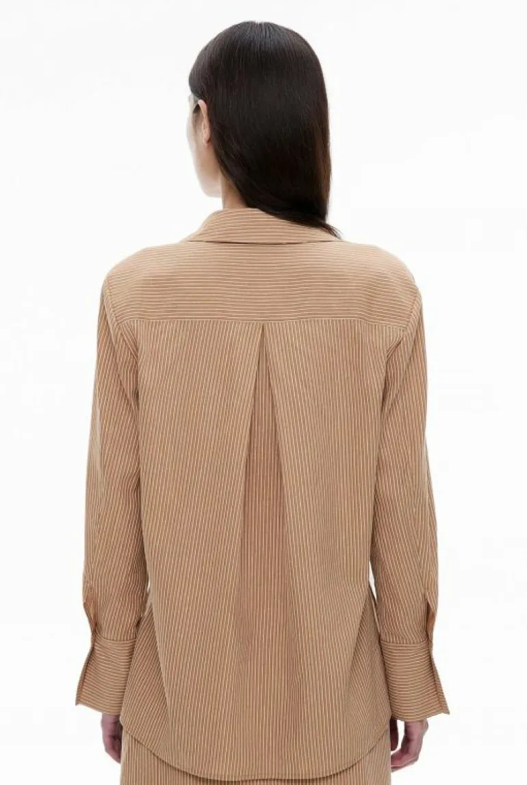 Shirts^Witchery Linen Blend Shirt PralineStripe