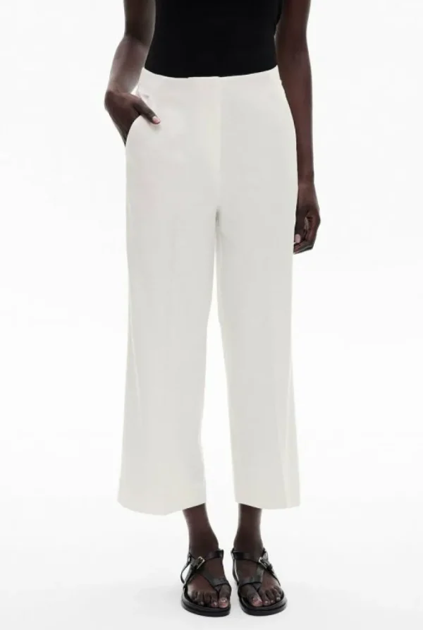 Pants^Witchery Linen Crop Pant Flax