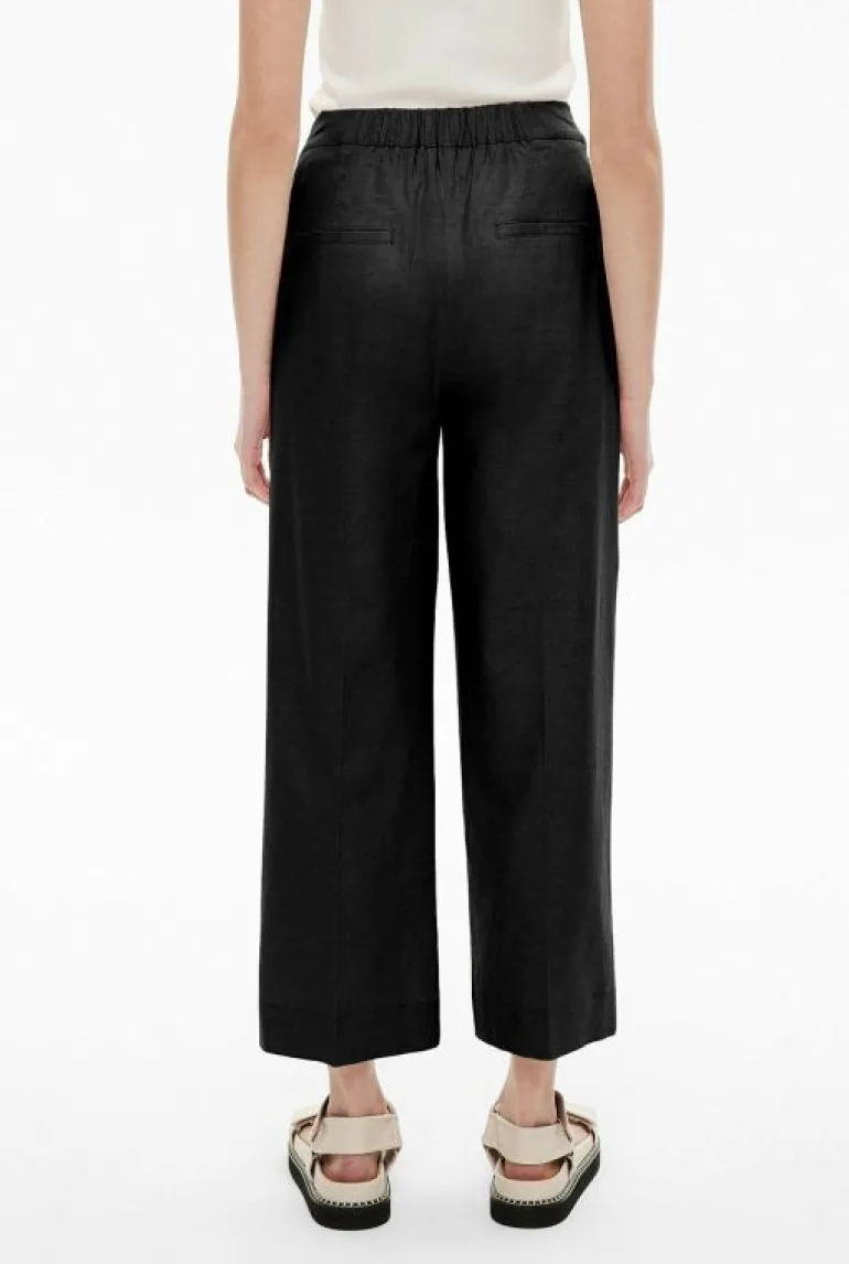Pants^Witchery Linen Crop Pant Flax