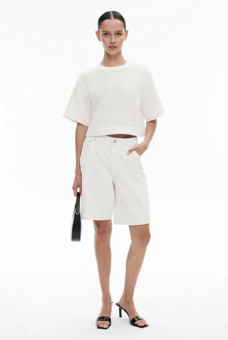 Tops & T Shirts | Shirts^Witchery Linen Crop Popover Black