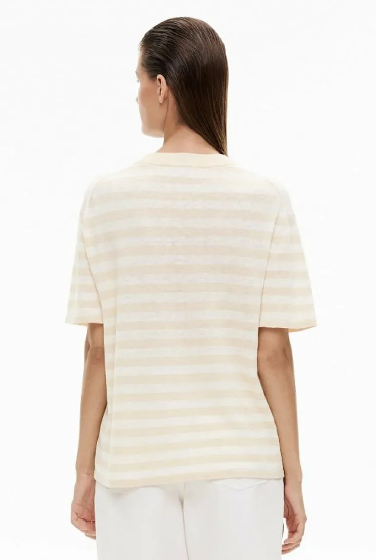 Knitwear^Witchery Linen Knit Tee NaturalStripe