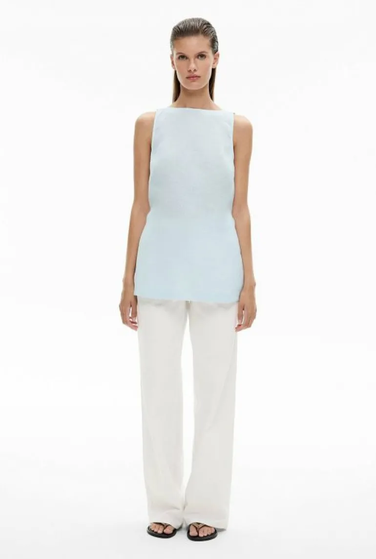 Shirts | Sale^Witchery Linen Longline Top BabyBlue