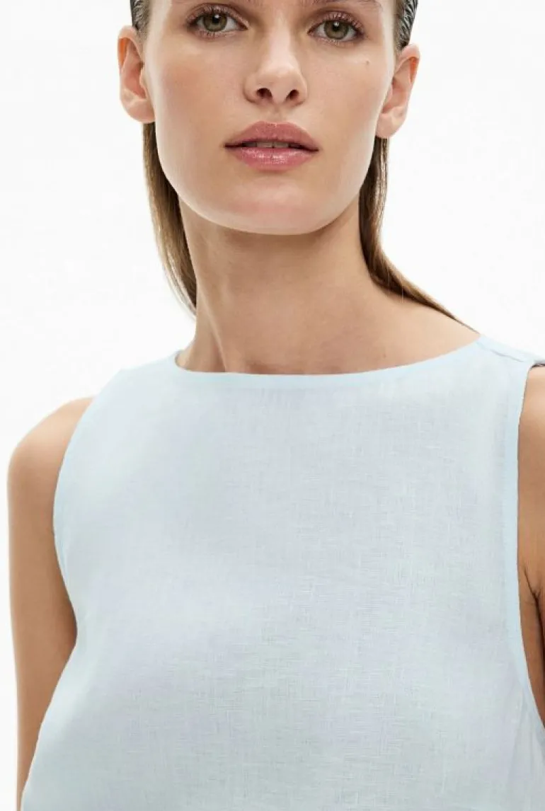 Shirts | Sale^Witchery Linen Longline Top BabyBlue