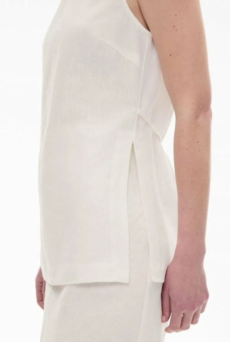 Tops & T Shirts | Shirts^Witchery Linen Longline Top Nutmeg