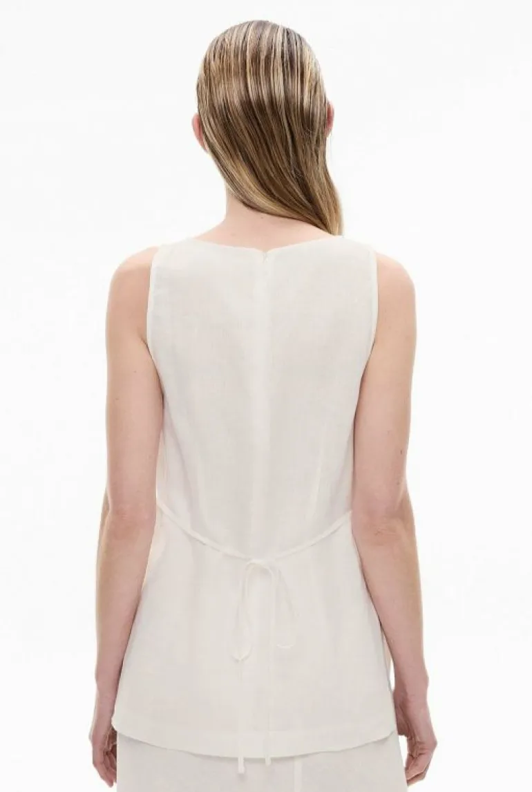 Tops & T Shirts | Shirts^Witchery Linen Longline Top Nutmeg