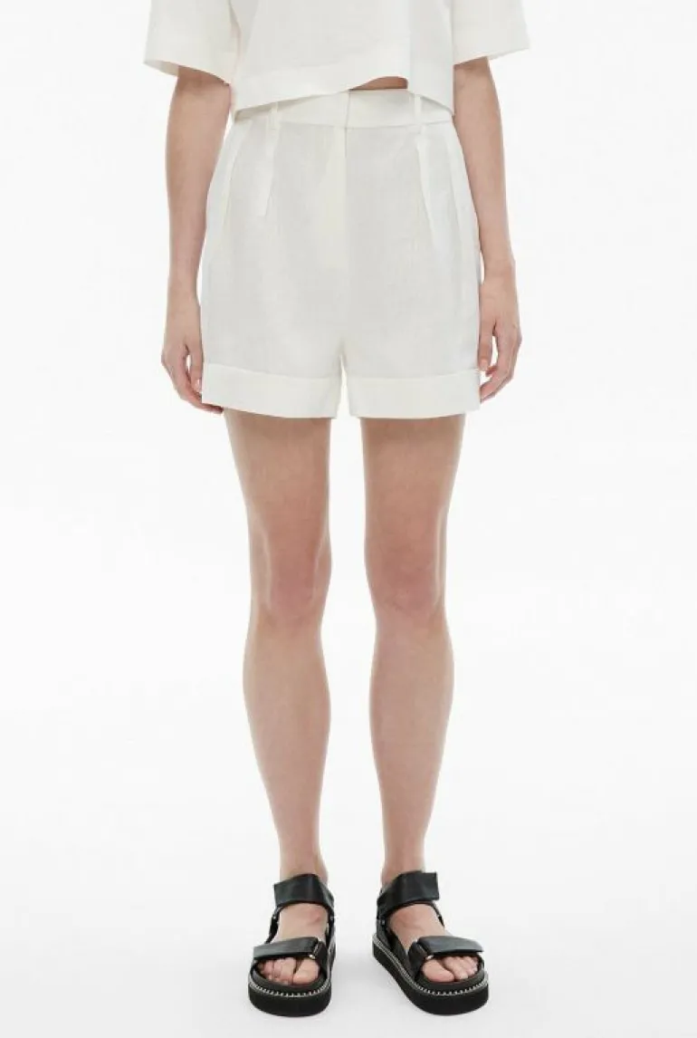 Sale | Shorts^Witchery Linen Pleat Short FreshWhite