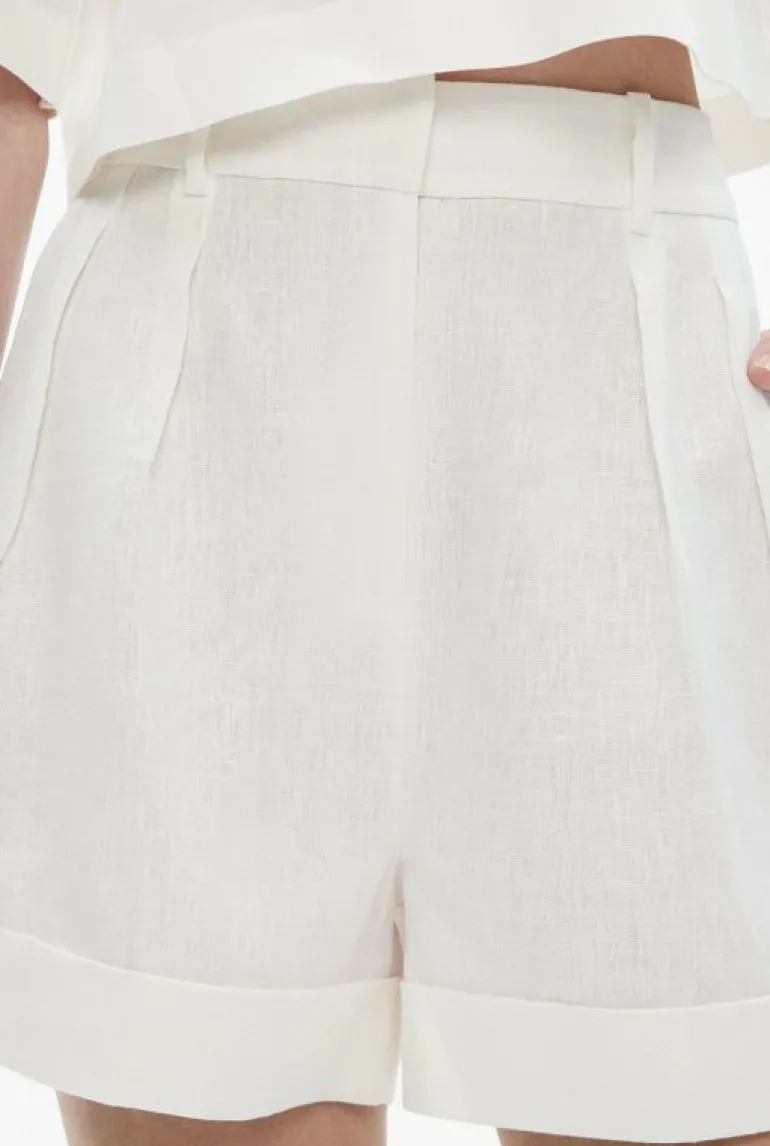 Sale | Shorts^Witchery Linen Pleat Short FreshWhite