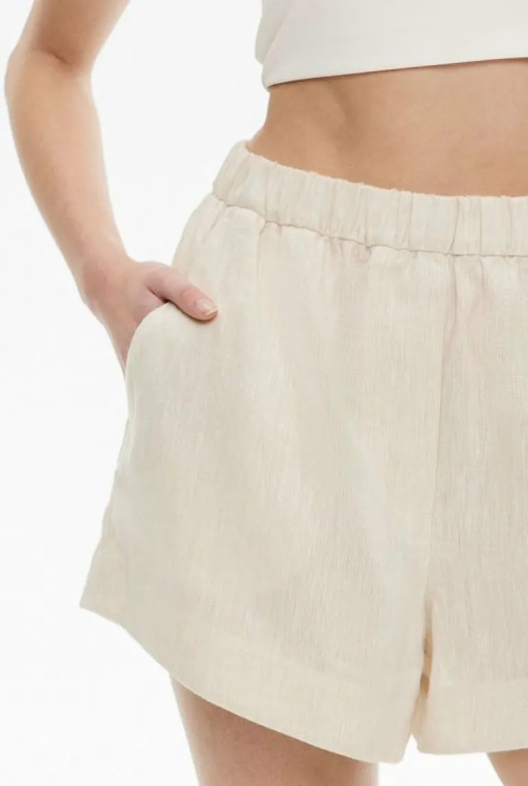 Shorts^Witchery Linen Pull On Short Black