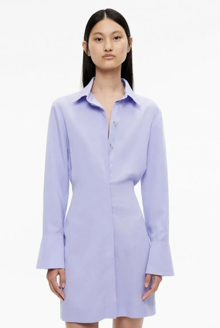 Sale | Dresses^Witchery Long Sleeve Mini Shirt Dress FreshWhite