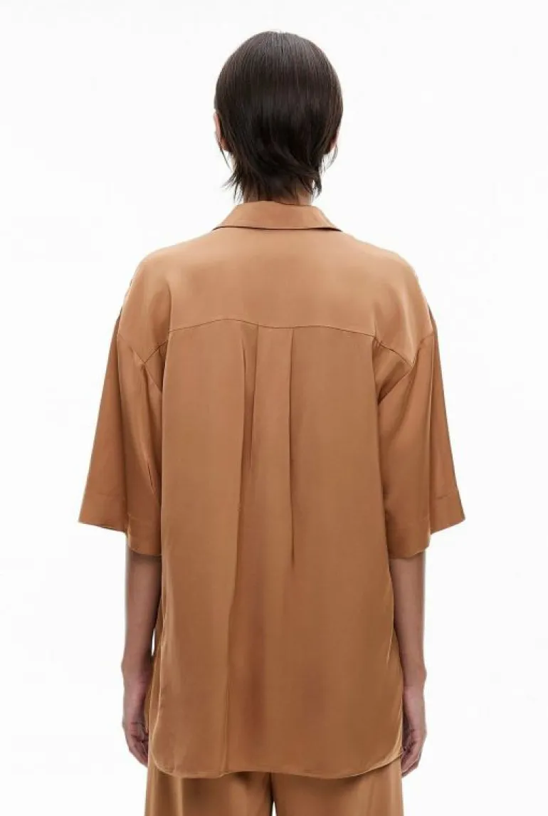 Tops & T Shirts | Shirts^Witchery Longline Shirt Caramel
