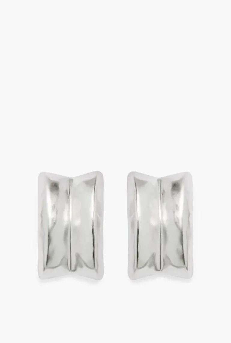 Jewellery^Witchery Lucia Clip-On Earring BrushedSilver