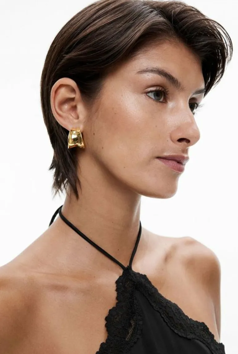 Jewellery^Witchery Mali Hoop Earrings Gold