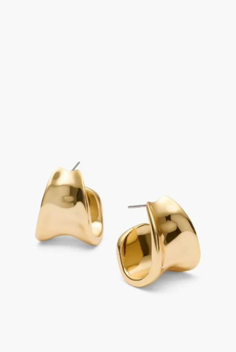 Jewellery^Witchery Mali Hoop Earrings Gold