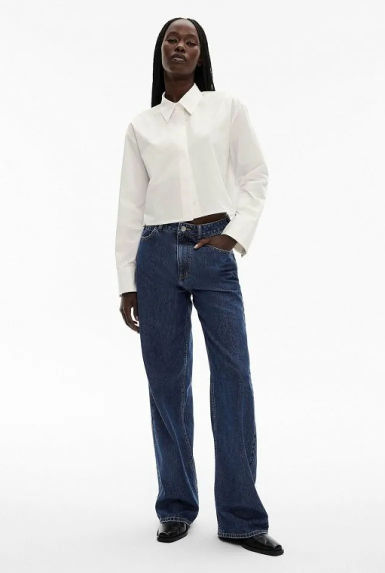 Shirts^Witchery OCRF Cropped White Shirt FreshWhite