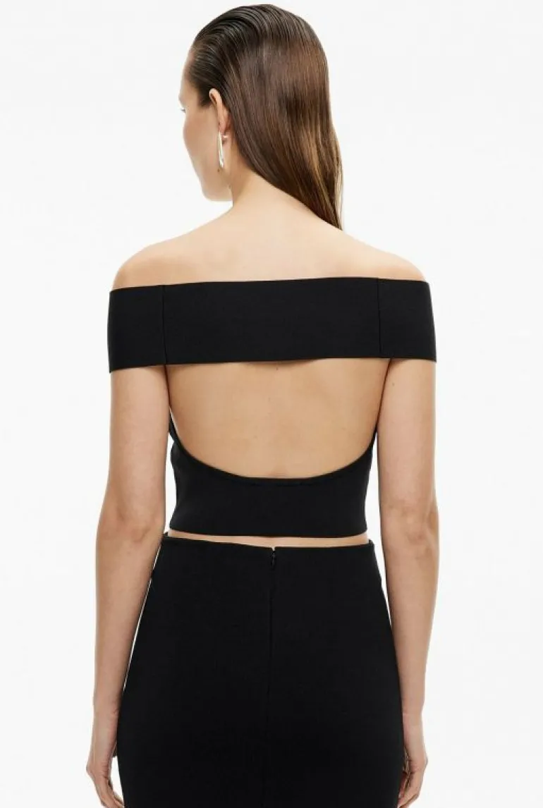 Sale | Tops & T Shirts^Witchery Off Shoulder Knit Top Black
