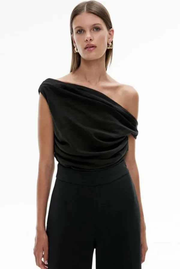 Tops & T Shirts | Shirts^Witchery Off Shoulder Top Black