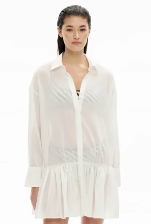 Sale | Swimwear^Witchery Over Swim Shirt Dress Black