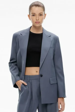 Sale | Jackets & Coats^Witchery Oversized Single-Breasted Blazer Lemon