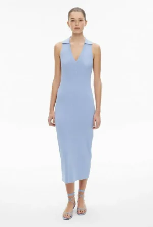 Sale | Knitwear^Witchery Polo Knit Dress SmokeBlue