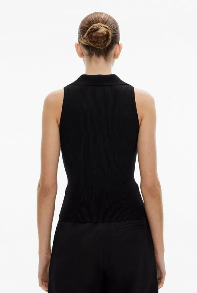 Sale | Tops & T Shirts^Witchery Polo Knit Tank SmokeBlue