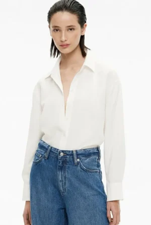 Sale | Shirts^Witchery Relaxed Button Through Shirt FreshWhite