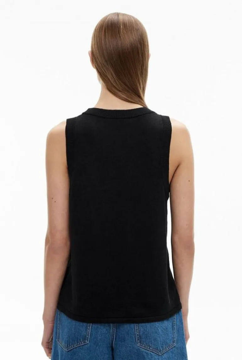 Tops & T Shirts | Knitwear^Witchery Relaxed Knit Tank Black