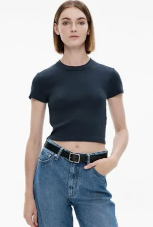 Sale | Tops & T Shirts^Witchery Rib Baby Tee FreshWhite