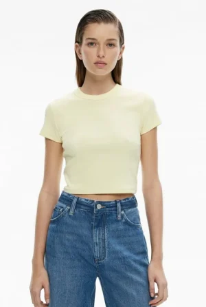 Sale | Tops & T Shirts^Witchery Rib Baby Tee FreshWhite