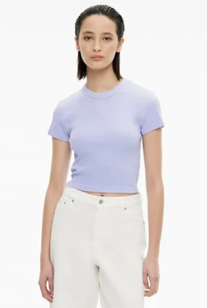 Sale | Tops & T Shirts^Witchery Rib Baby Tee FreshWhite