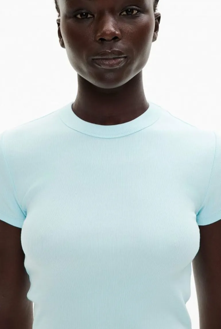 Tops & T Shirts^Witchery Rib Baby Tee FreshWhite