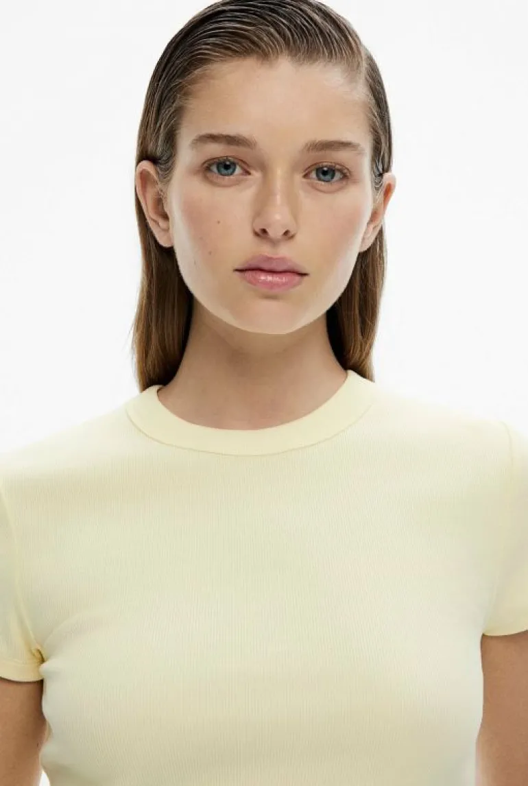 Sale | Tops & T Shirts^Witchery Rib Baby Tee FreshWhite
