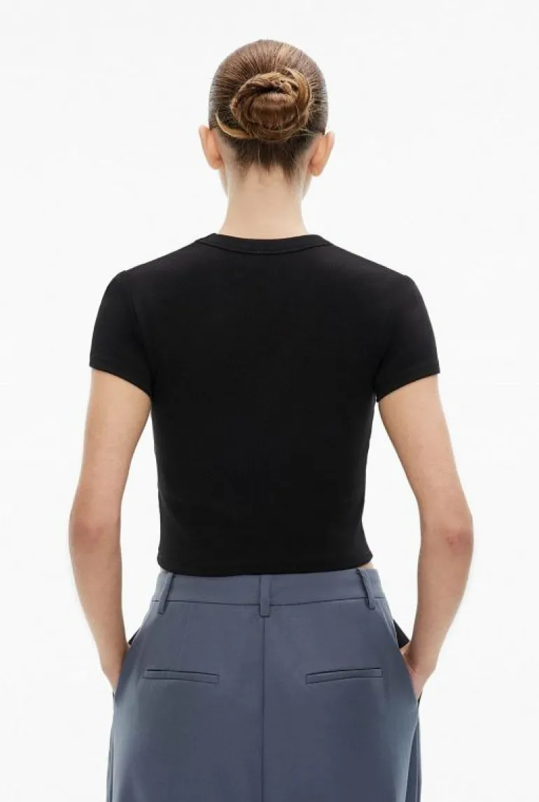Tops & T Shirts^Witchery Rib Baby Tee FreshWhite